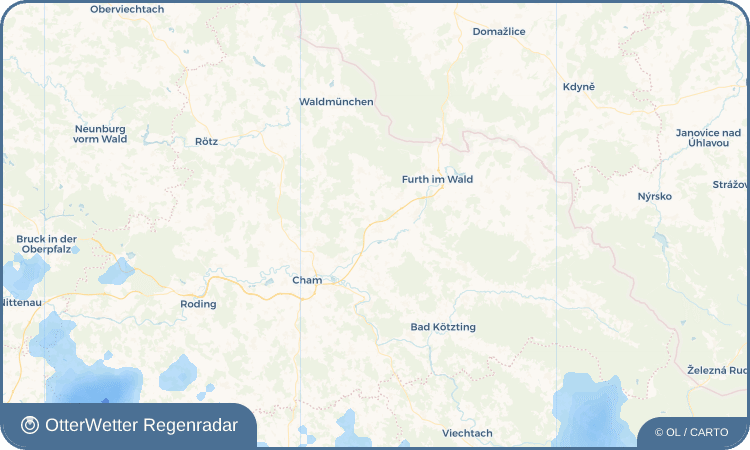 OtterWetter Regenradar-Widget Weiding