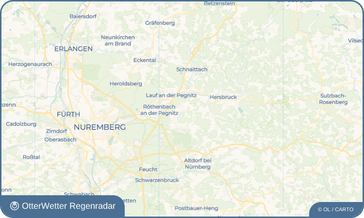 OtterWetter Regenradar-Widget Weigenhofen