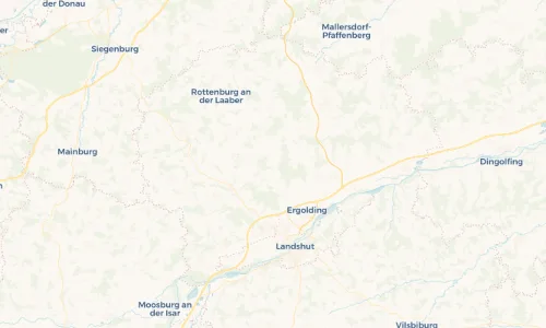 Regenradar Vorschaubild - Aktuelle Niederschläge in Weihenstephan und Umgebung