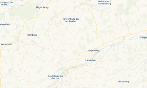 Regenradar-Vorschau: aktuelle Niederschläge in Weihmichl und Umgebung