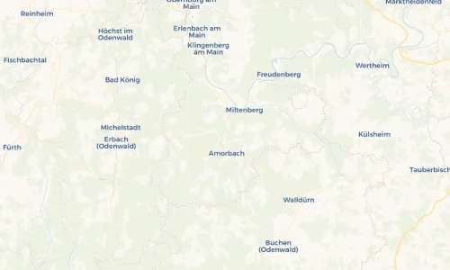 Regenradar-Vorschau: aktuelle Niederschläge in Weilbach und Umgebung