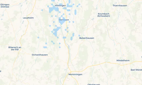 Regenradar Vorschaubild - Aktuelle Niederschläge in Weiler und Umgebung