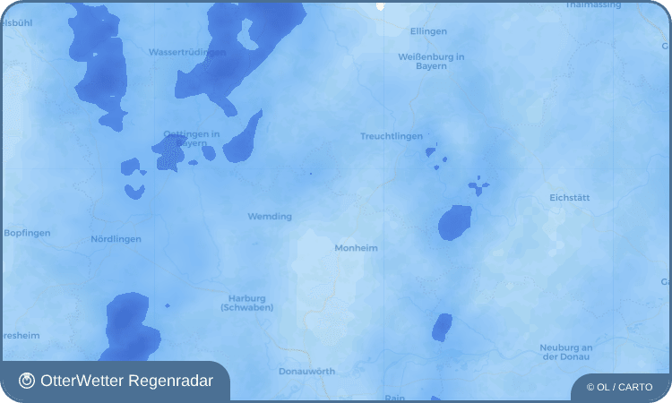 OtterWetter Regenradar-Widget Weilheim