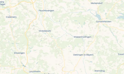 Regenradar Vorschaubild - Aktuelle Niederschläge in Weiltingen und Umgebung