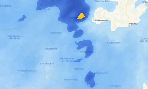Regenradar Vorschaubild - Aktuelle Niederschläge in Weingarts und Umgebung