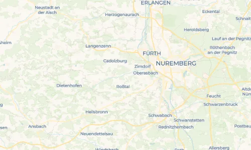 Regenradar Weinzierlein: aktuelle Niederschläge in Weinzierlein und Umgebung, Stand 28. Oktober 2026 um 23:25 Uhr