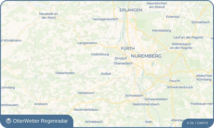 Widget-Vorschau für Weinzierlein Wetter-Widget-Vorschau mit Vorhersagedaten für Weinzierlein