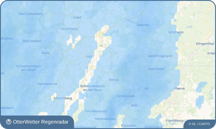 OtterWetter Regenradar-Widget Weinzlitz
