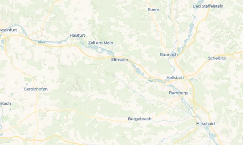 Regenradar-Vorschau: aktuelle Niederschläge in Weisbrunn und Umgebung