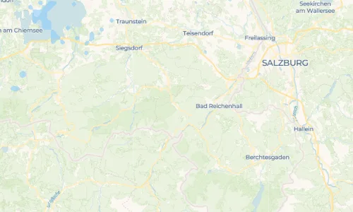 Regenradar Vorschaubild - Aktuelle Niederschläge in Weißbach an der Alpenstraße und Umgebung