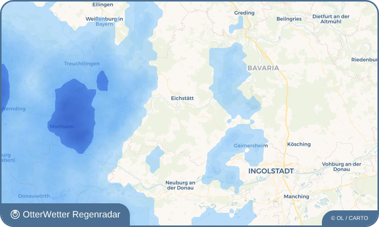 Wetter-Widget-Vorschau mit Vorhersagedaten für Weißenkirchen