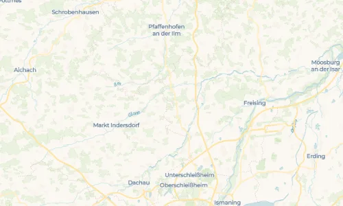 Regenradar Weißling: aktuelle Niederschläge in Weißling und Umgebung, Stand 30. Oktober 2026 um 13:45 Uhr