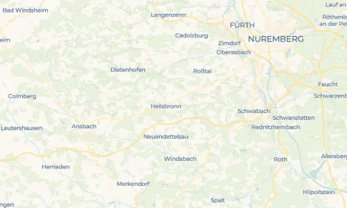 Regenradar Vorschaubild - Aktuelle Niederschläge in Weiterndorf und Umgebung