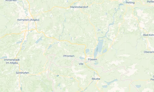 Regenradar Weizern: aktuelle Niederschläge in Weizern und Umgebung, Stand 19. Oktober 2026 um 6:55 Uhr