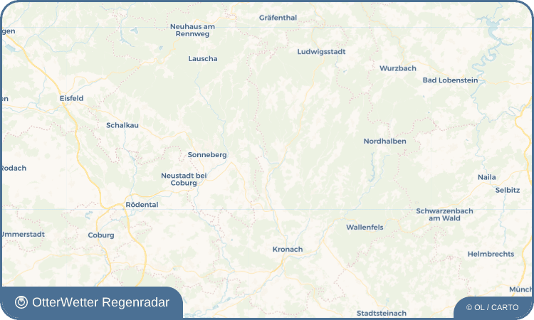 OtterWetter Regenradar-Widget Welitsch