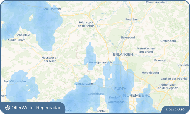OtterWetter Regenradar-Widget Welkenbach
