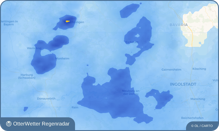 OtterWetter Regenradar-Widget Wellheim