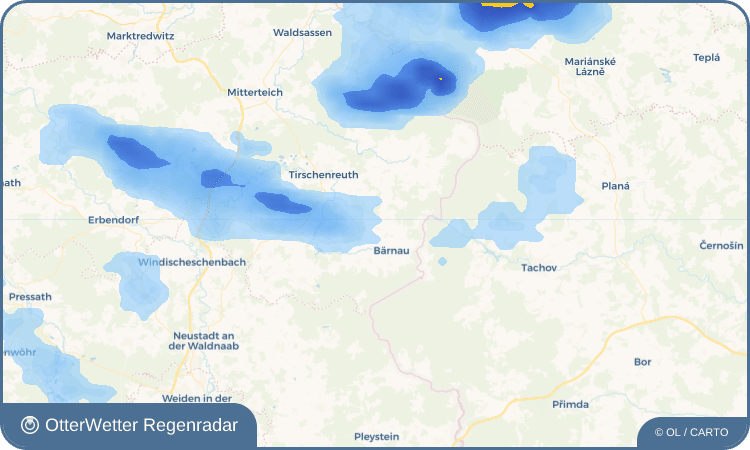 OtterWetter Regenradar-Widget Wendern