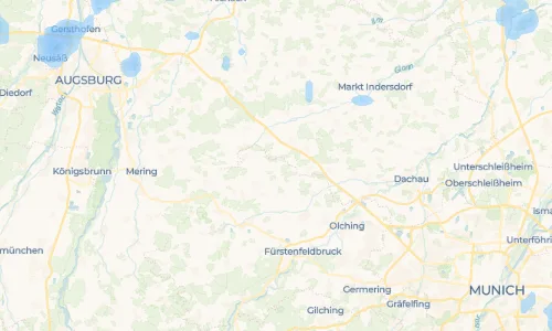 Regenradar-Vorschau: aktuelle Niederschläge in Wenigmünchen und Umgebung