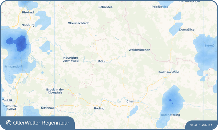 OtterWetter Regenradar-Widget Wenzenried