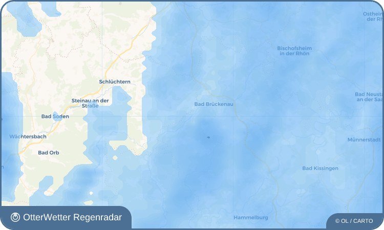 OtterWetter Regenradar-Widget Wernarz