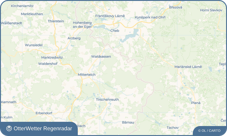 OtterWetter Regenradar-Widget Wernersreuth