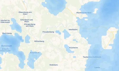 Regenradar Vorschaubild - Aktuelle Niederschläge in Wessental und Umgebung
