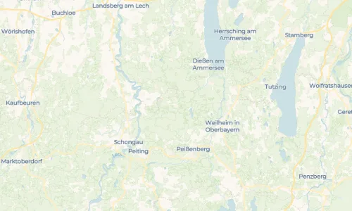 Regenradar Vorschaubild - Aktuelle Niederschläge in Wessobrunn und Umgebung