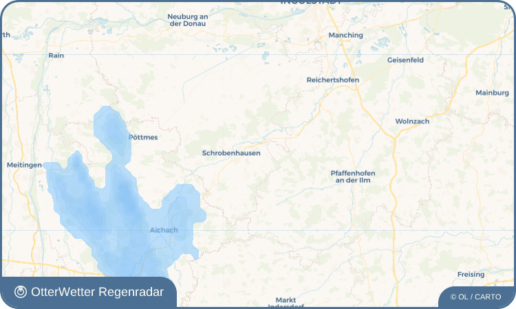 OtterWetter Regenradar-Widget Westerbach