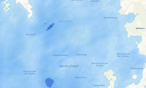 Regenradar Vorschaubild - Aktuelle Niederschläge in Westerhofen und Umgebung