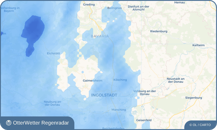 OtterWetter Regenradar-Widget Westerhofen