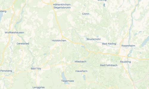 Regenradar Weyarn: aktuelle Niederschläge in Weyarn und Umgebung, Stand 24. Oktober 2026 um 0:45 Uhr
