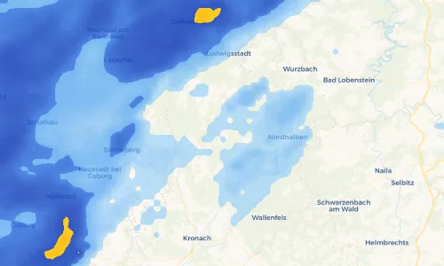 Regenradar Vorschaubild - Aktuelle Niederschläge in Wickendorf und Umgebung