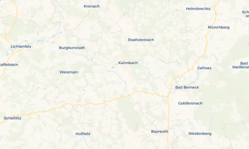 Regenradar Vorschaubild - Aktuelle Niederschläge in Wickenreuth und Umgebung