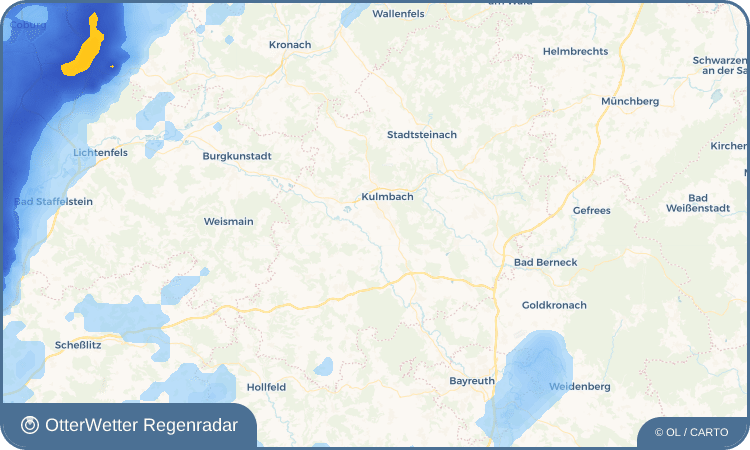 OtterWetter Regenradar-Widget Wickenreuth