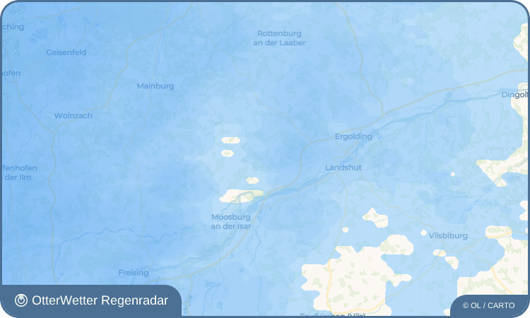 OtterWetter Regenradar-Widget Widdersdorf