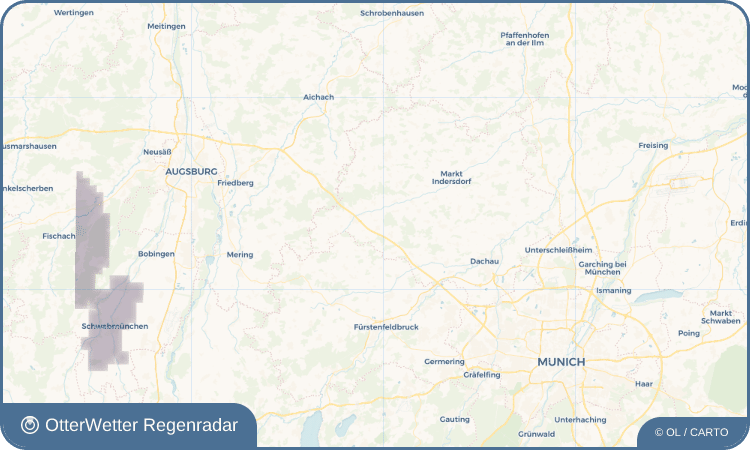 OtterWetter Regenradar-Widget Wiedenzhausen