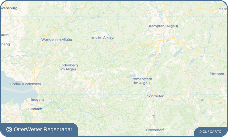 OtterWetter Regenradar-Widget Wiederhofen