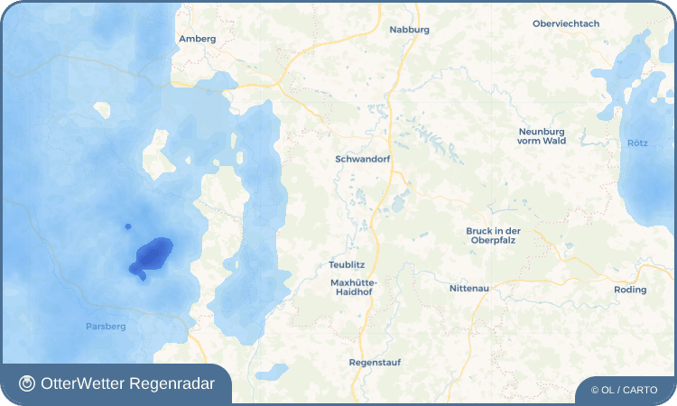 OtterWetter Regenradar-Widget Wiefelsdorf