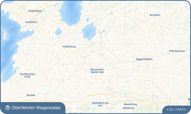 OtterWetter Regenradar-Widget Wiesbach