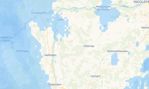 Regenradar Vorschaubild - Aktuelle Niederschläge in Wiesenbach und Umgebung