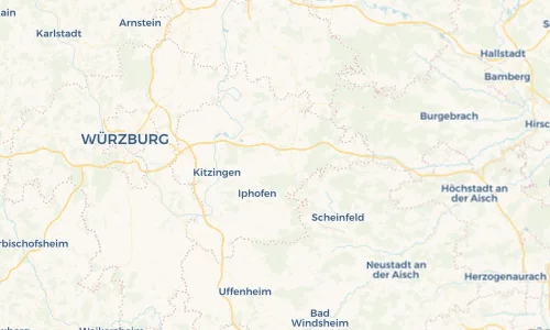 Regenradar Vorschaubild - Aktuelle Niederschläge in Wiesenbronn und Umgebung