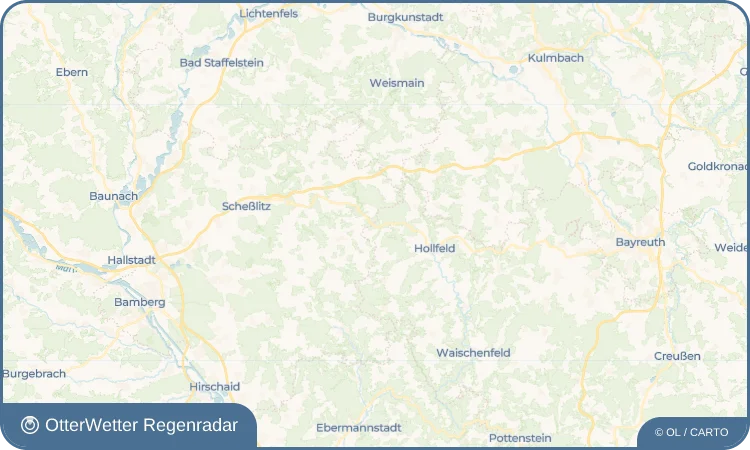 Widget-Vorschau für Wiesentfels Wetter-Widget-Vorschau mit Vorhersagedaten für Wiesentfels