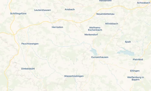Regenradar-Vorschau: aktuelle Niederschläge in Wiesethbruck und Umgebung