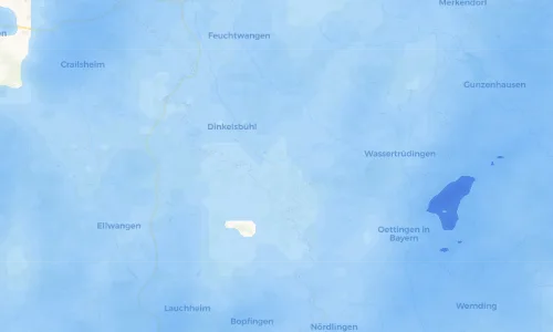 Regenradar Vorschaubild - Aktuelle Niederschläge in Wilburgstetten und Umgebung
