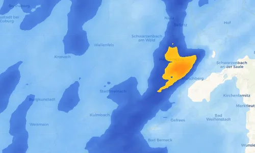 Regenradar Vorschaubild - Aktuelle Niederschläge in Wildenstein und Umgebung