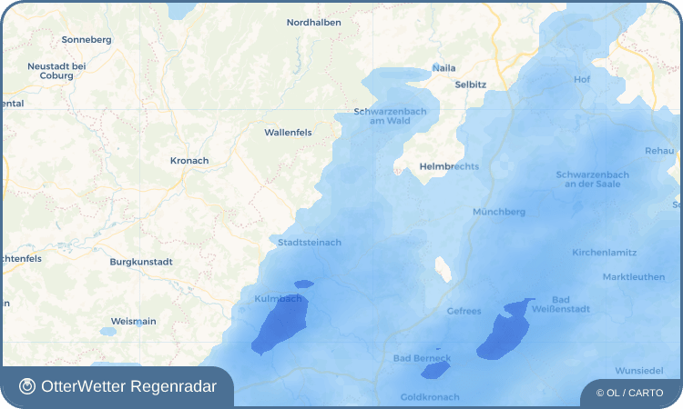 OtterWetter Regenradar-Widget Wildenstein