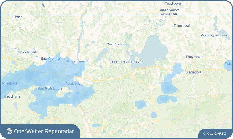 Widget-Vorschau für Wildenwart Wetter-Widget-Vorschau mit Vorhersagedaten für Wildenwart