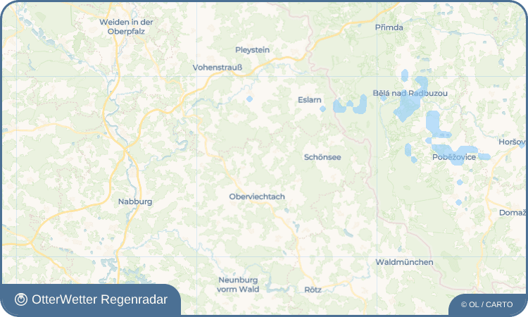 OtterWetter Regenradar-Widget Wildeppenried