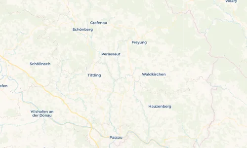 Regenradar Vorschaubild - Aktuelle Niederschläge in Wilhelmsreut und Umgebung